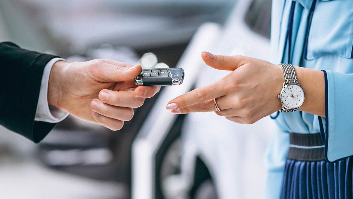 Odovzdanie kľúčov auta
