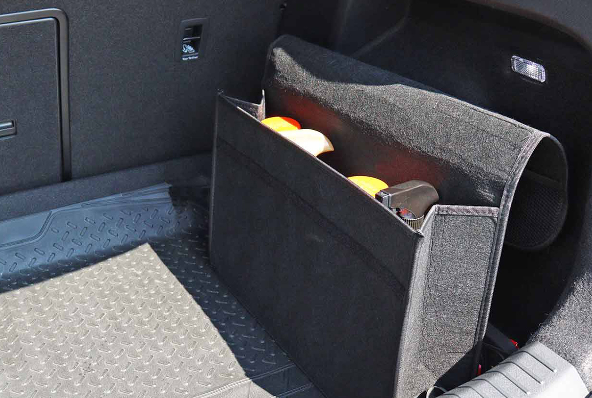 Plstený organizér do kufra – poriadok v drobných doplnkoch