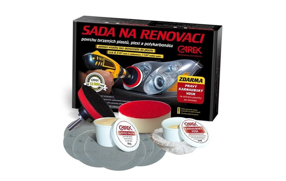 Sada na renováciu svetlometov