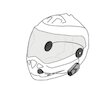 Bluetooth headset pre uzavreté a otvorené prilby Interphone U-COM3