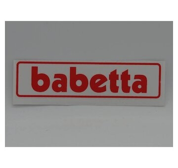 Babetta nálepka bok červená PP