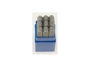BETA SADA RAZNIC, ČÍSLICE 0-9, 4MM