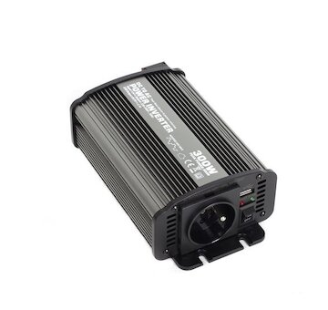 Menič napätia 12V/230V, 300W, USB