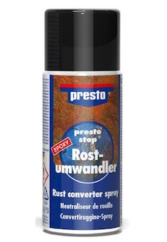 Presto Rust Converter - Odstraňovač hrdze + penetrácia /odhrdzovač/ v spreji 150ml