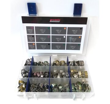 PROAUTO Sada bezskrutkových spôn COBRA 150-dielna