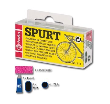 Sada na opravu defektov duší BIKE SPURT