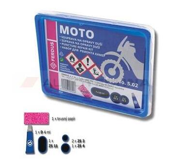 Sada na opravu defektov duší MOTO