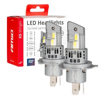 Žiarovka 12V LED H4 X5 series 44W 6000K 2ks