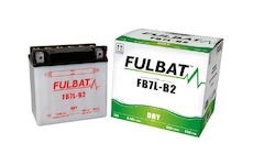 baterie 12V, YB7L-B2, 8Ah, 85A, konvenční 135x75x133 FULBAT (vč. balení elektrolytu)