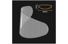 FOGCITY Antifog fólia proti zahmlievaniu stredná 284x91 mm