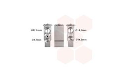 HELLA Ventil expanzný CITROEN/FIAT/OPEL/PEUGEOT **