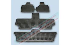 Koberce gumené s okrajom 3cm CHRYSLER Voyager IV 00 - 07 7miest