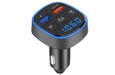 Nabíjačka mobilov do zapaľovača 12-24V autoadapter bluetooth 2USB-A TRANSMITTER