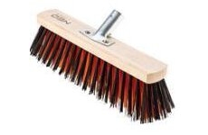 NEO Pouličná metla 30 cm s kovovou násadou. Profesionálna línia.