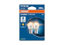 OSRAM Žiarovka 12V 21W PY21W  BAU15s DIADEM CHROM blister Ecopack /2ks/ 