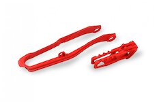 UFO Sada vodítok reťaze Honda CRF 450R / CRF 450RX 2019-2020 červená